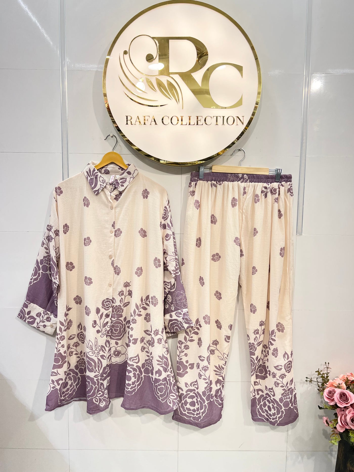 Crinkle Co-ord sets 2311
