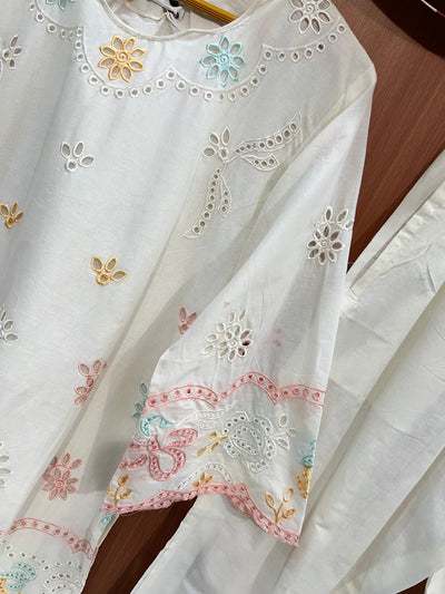 Chikankari co-ord set 6621