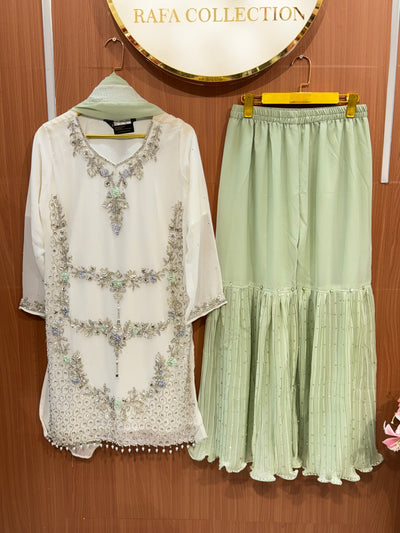 Bridal Handwork Garara suits 1011