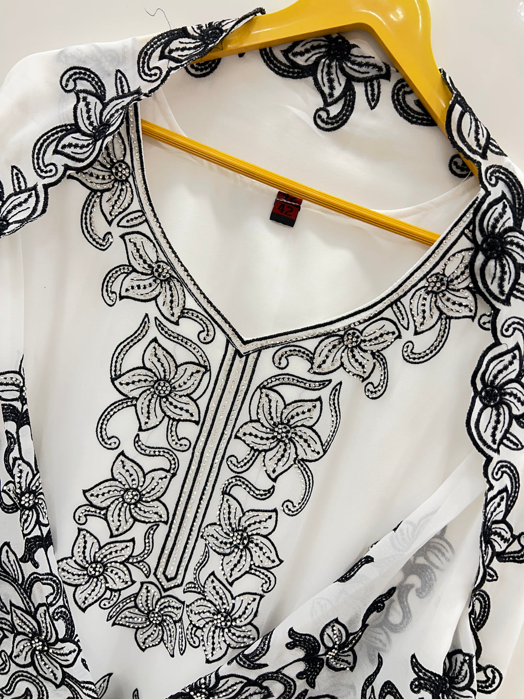 Stone embroidered suits 2763