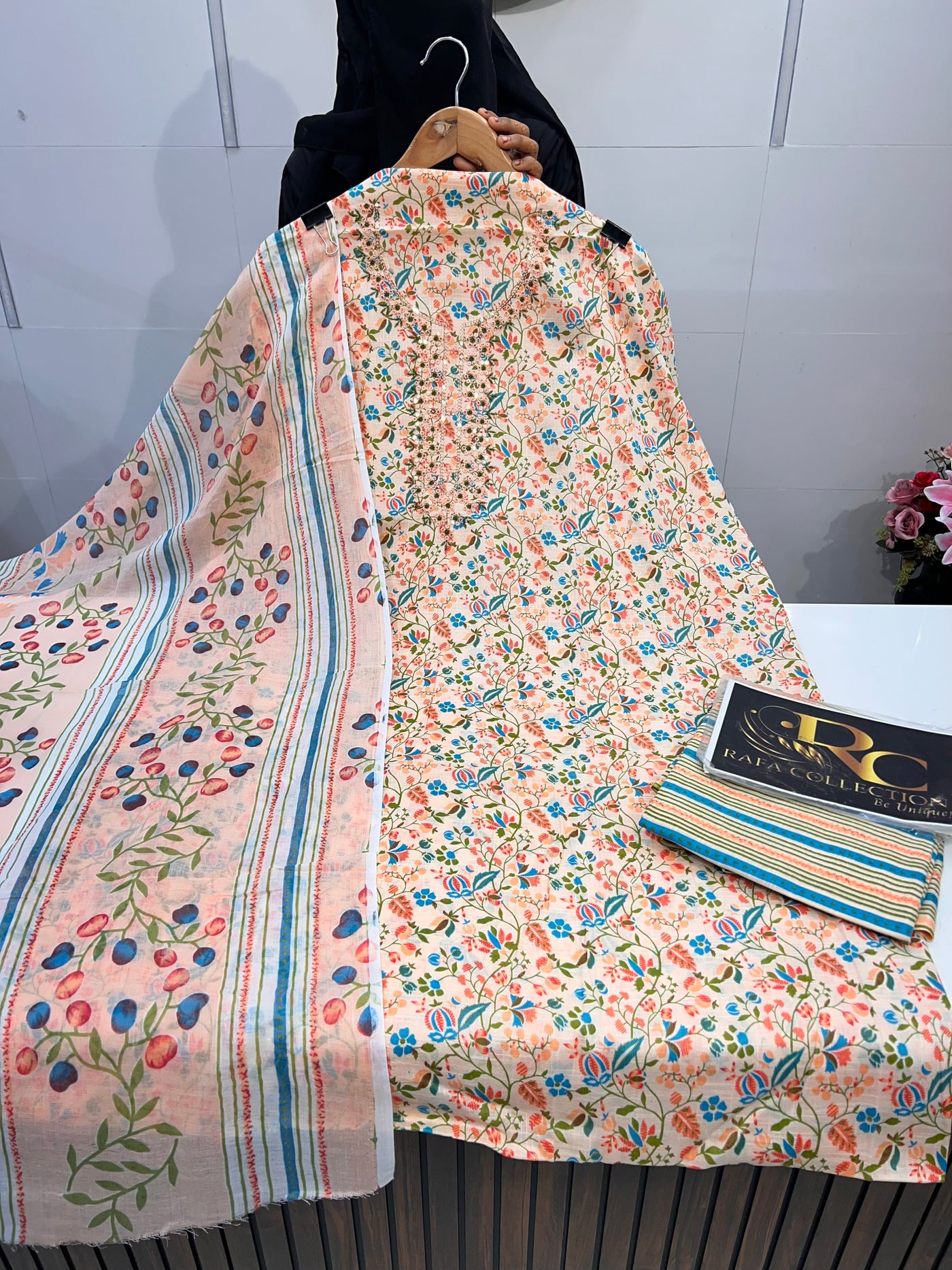 Semi cotton suits 1372
