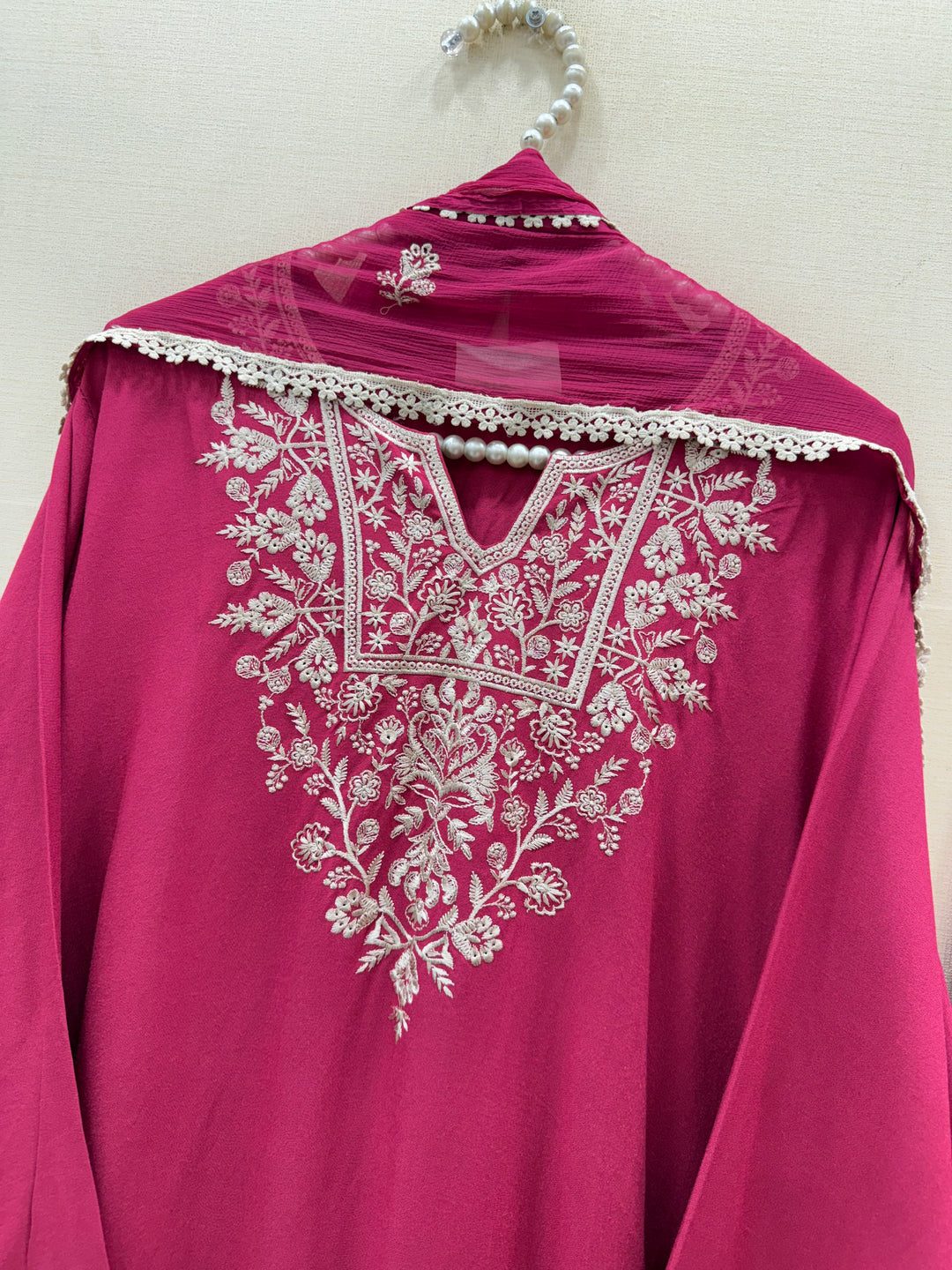 Embroidered Farshi Salwar Suits