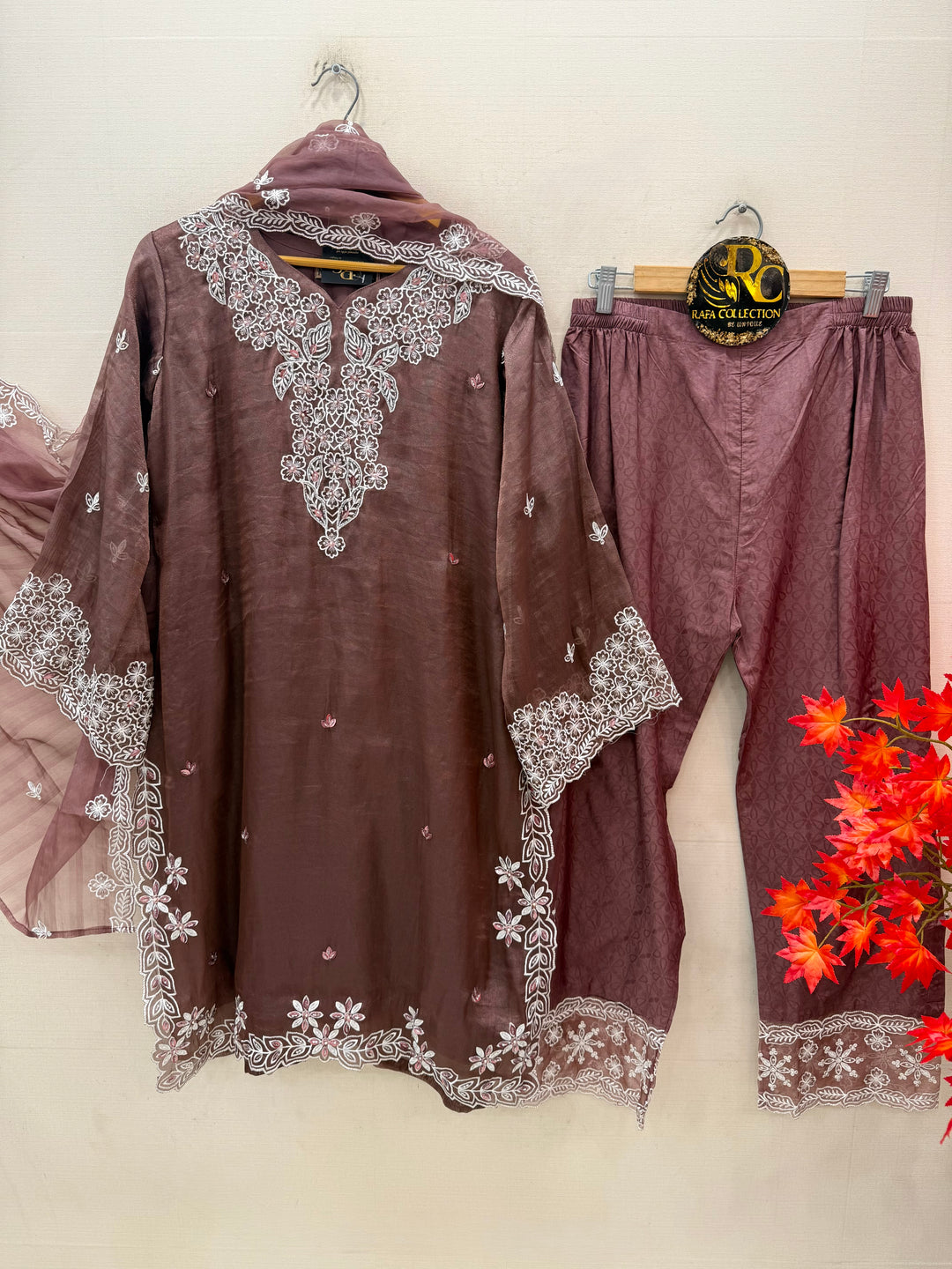 Shimmer Handwork Suits