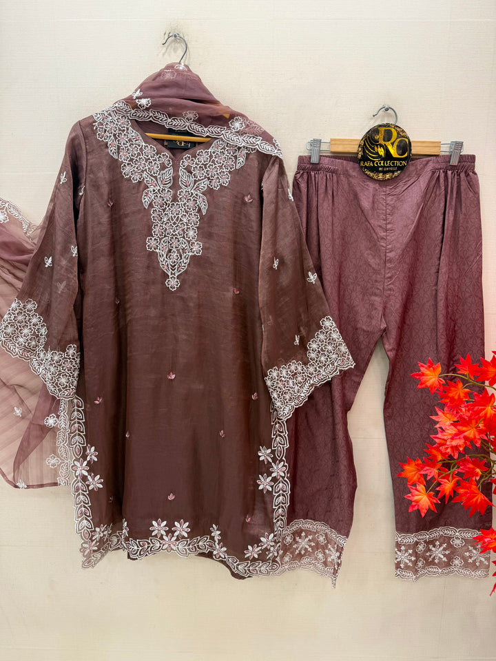 Shimmer Handwork Suits