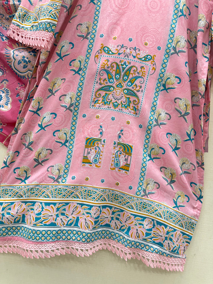 Semi Cotton printed Suits