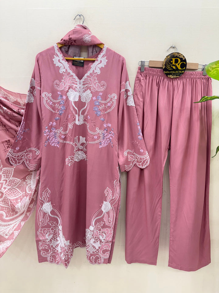 Pakistani embroidered suit