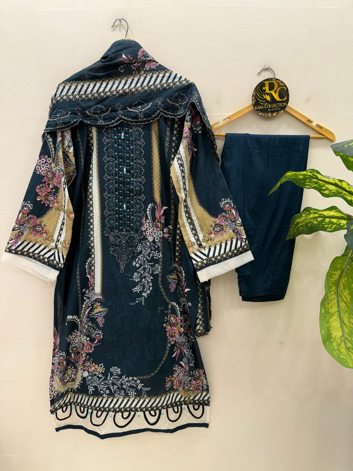 Cotton embroided suits for women