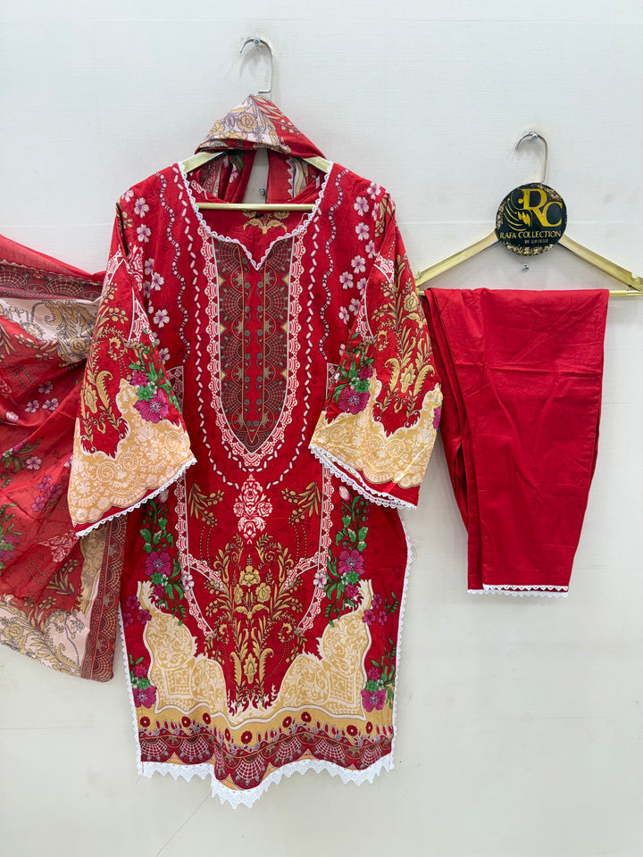 Cotton ready to wear suits