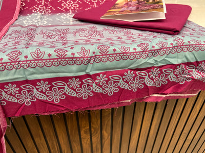 Cotton unstitched suits 2798