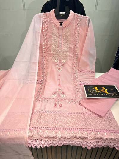 Organza Handwork Suit 1414