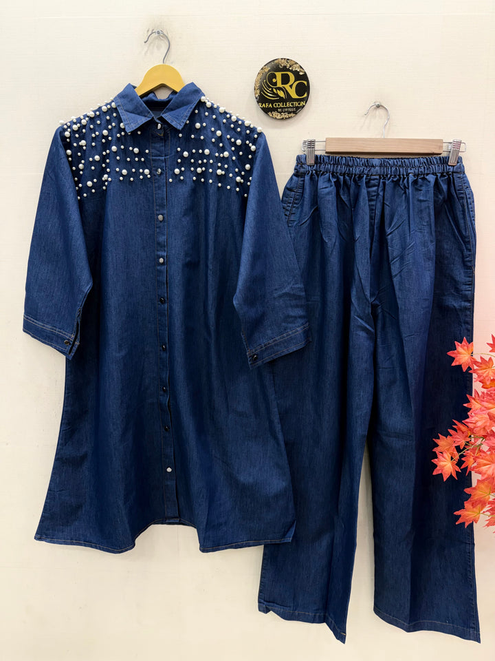 Denim Co-ord sets ((SALE)