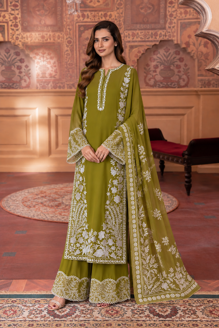 Embroidered Long Suits