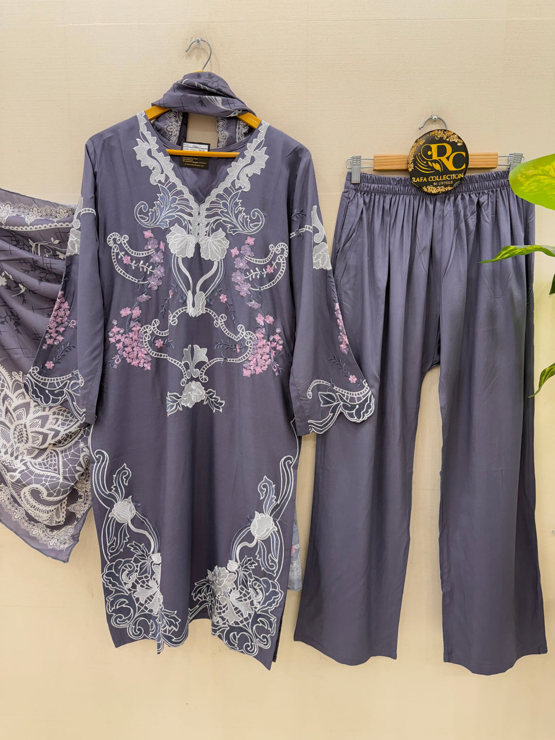 Pakistani embroidered suit