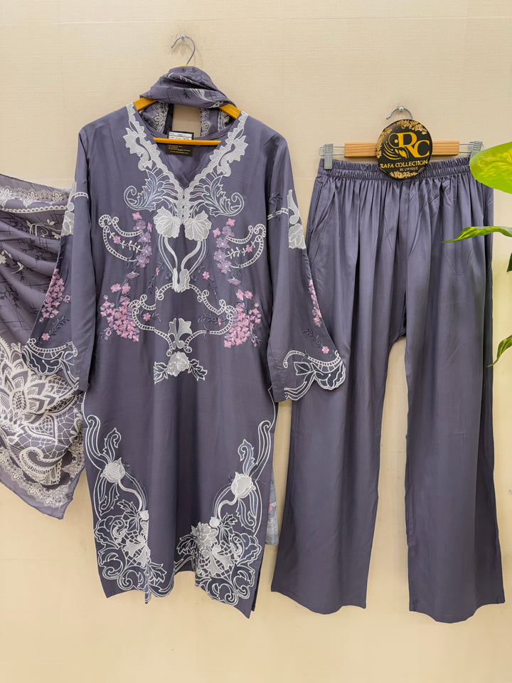 Pakistani embroidered suit