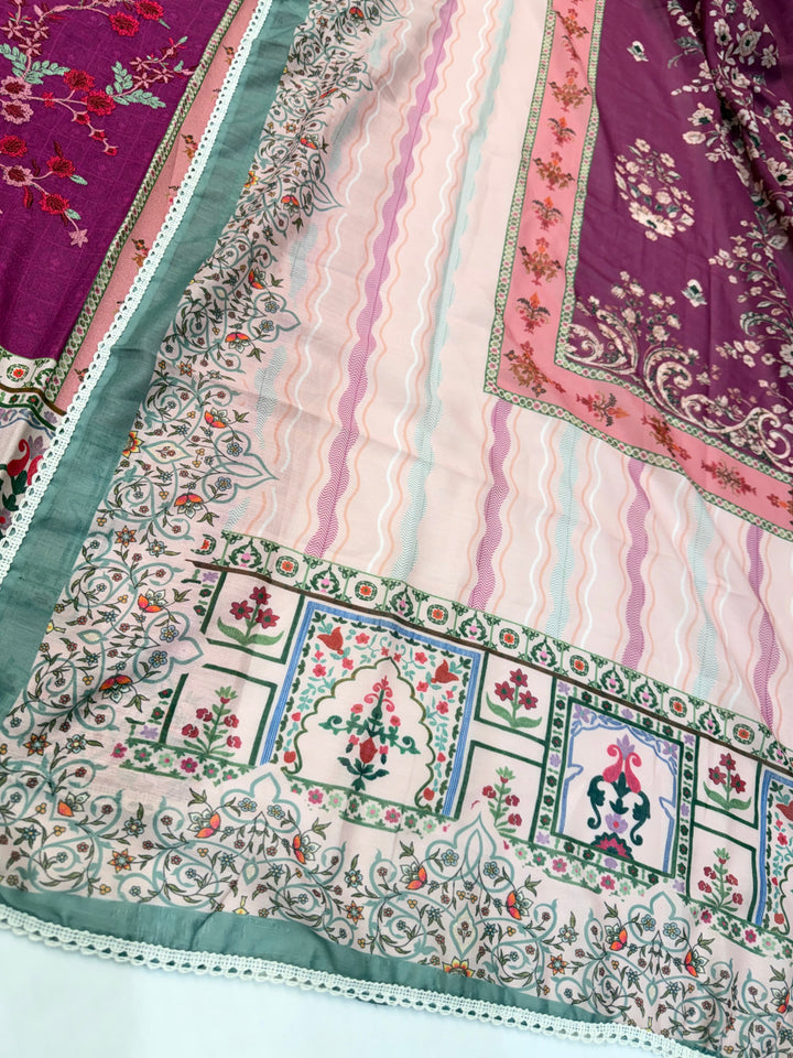 Cotton Embroidery Suits