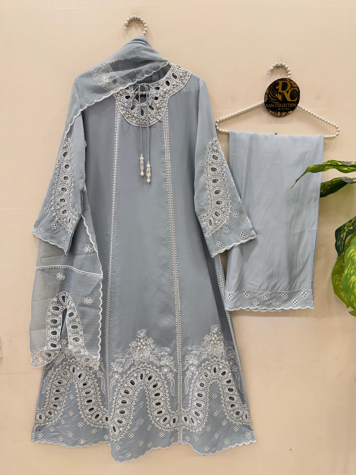 Premium cutwork long suits