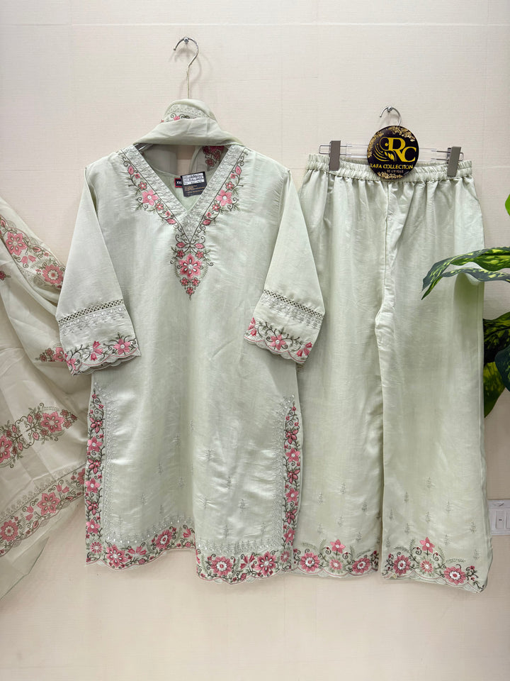 Cotton Embroided suits