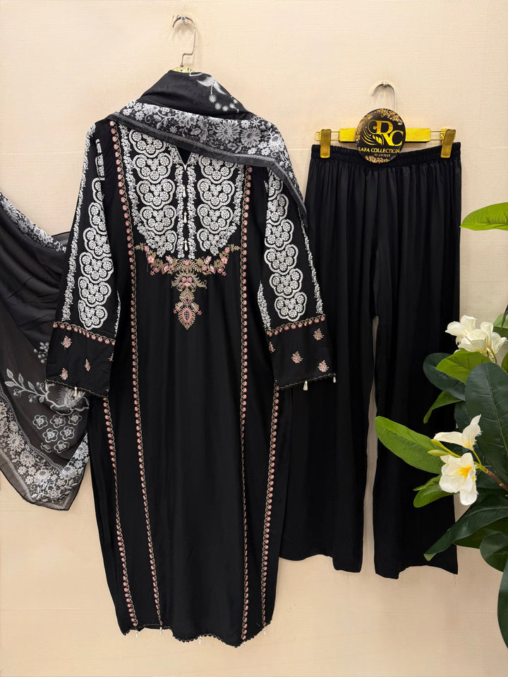 Embroidered Long Suits