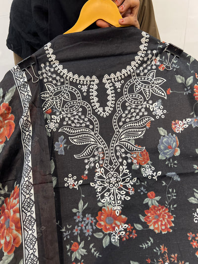 Cotton unstitched suit 1879