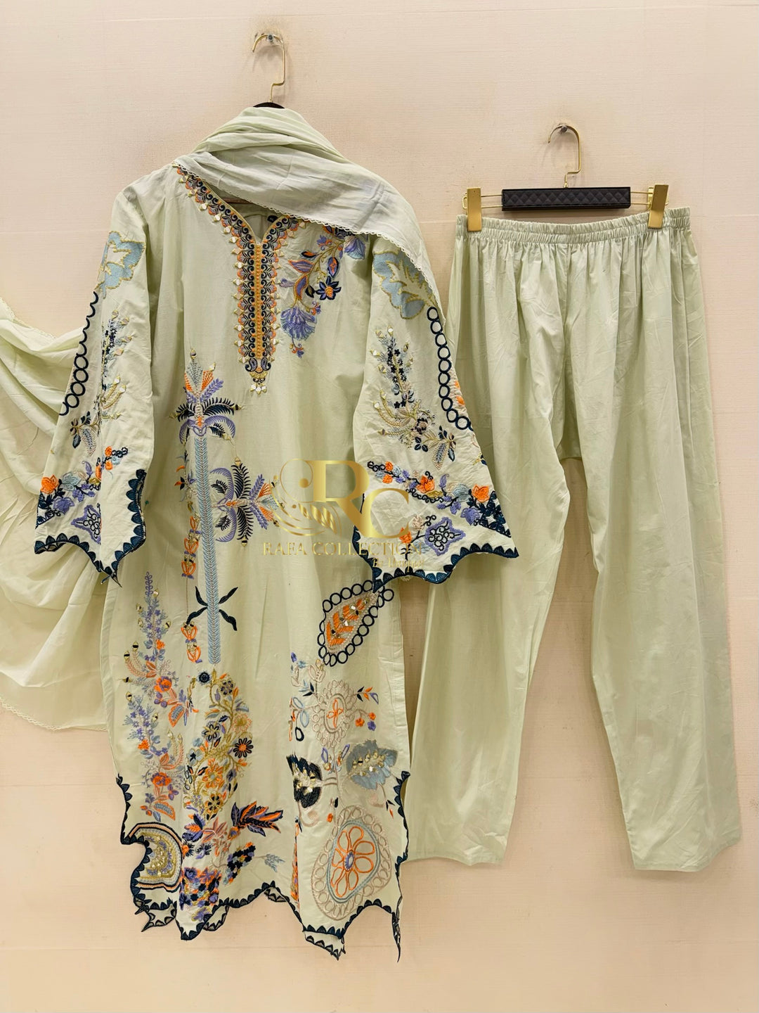 Pakistani Long Cutwork Suits