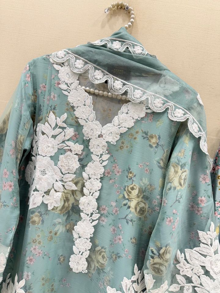 Shimmer Organza Suits