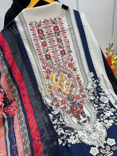 Pakistani plazzo Suit 1705