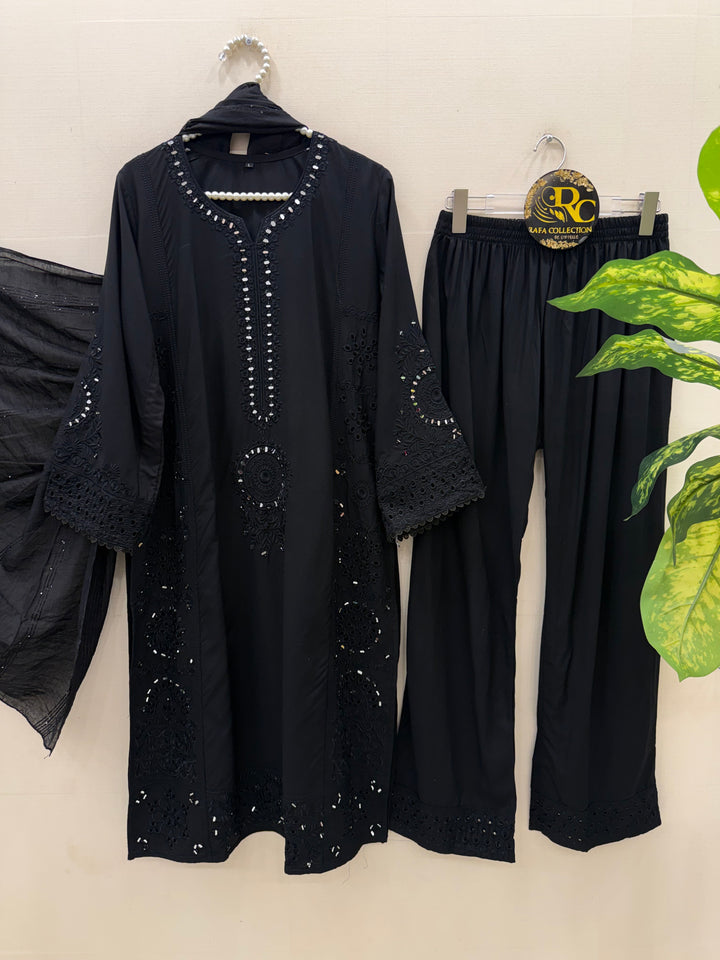 Rayon Embroidered suits
