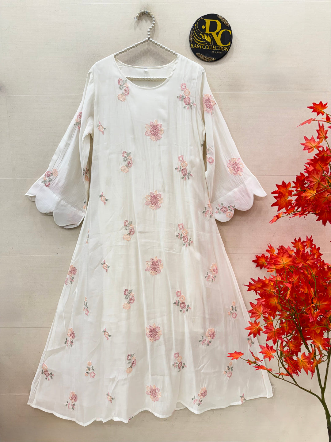 Mal chandheri Embroidered Gown’s