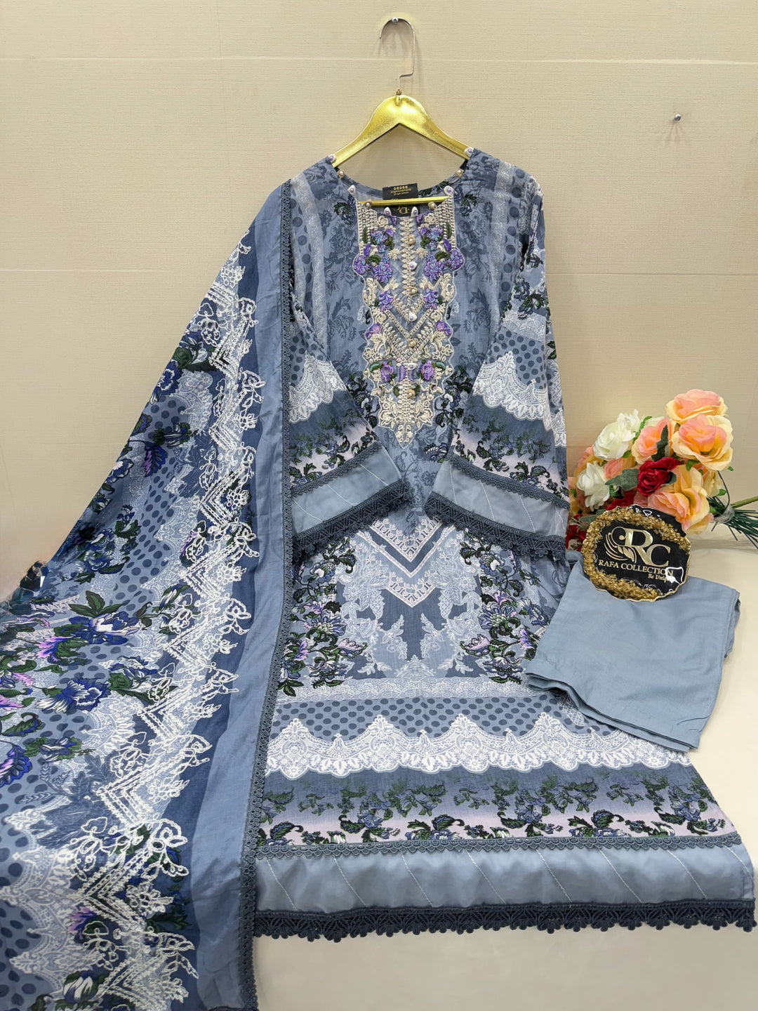 Pakistani patch work suit