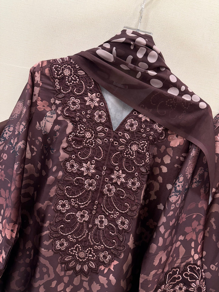 Satin patchwork Suits
