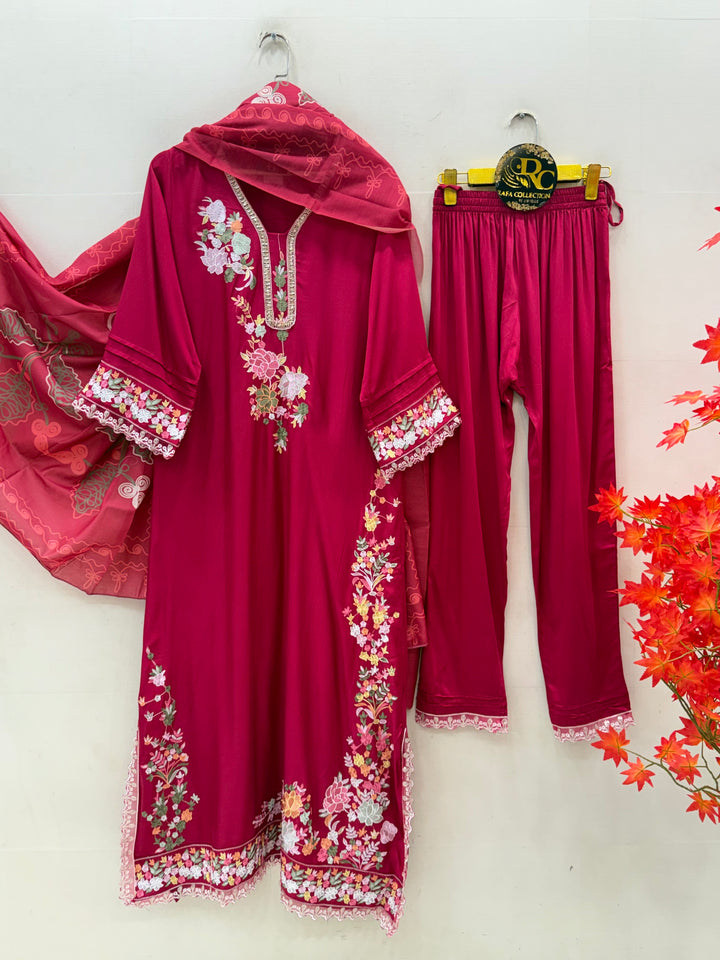 Embroidered Long Kaftan’s