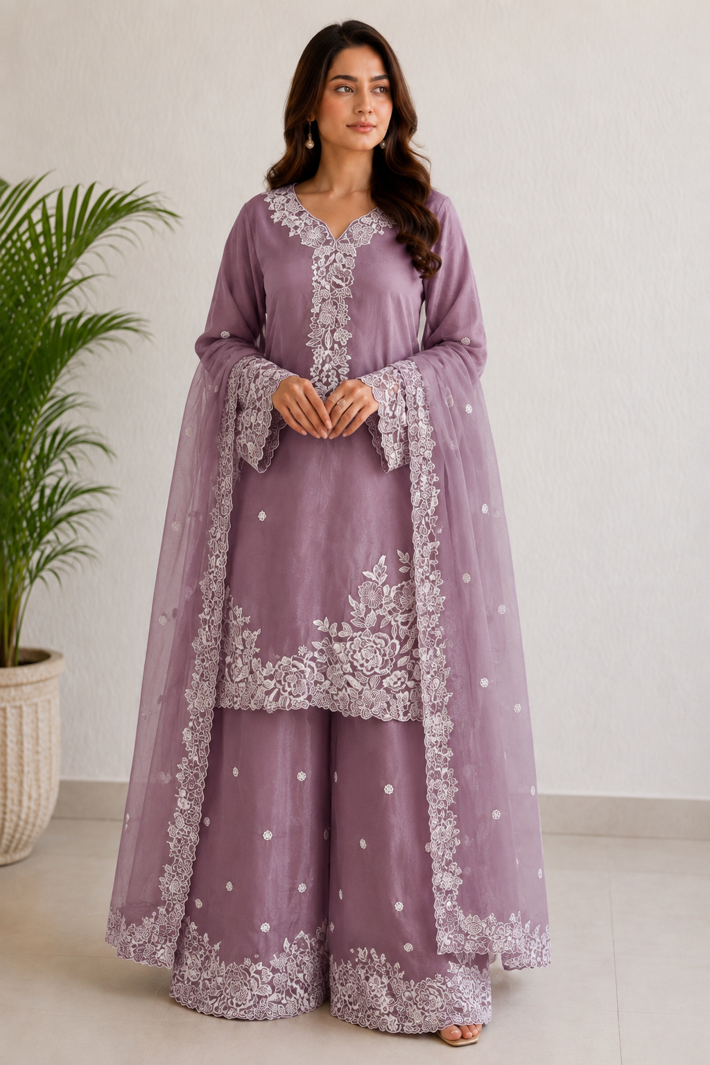 Embroidered suits arrival 2991