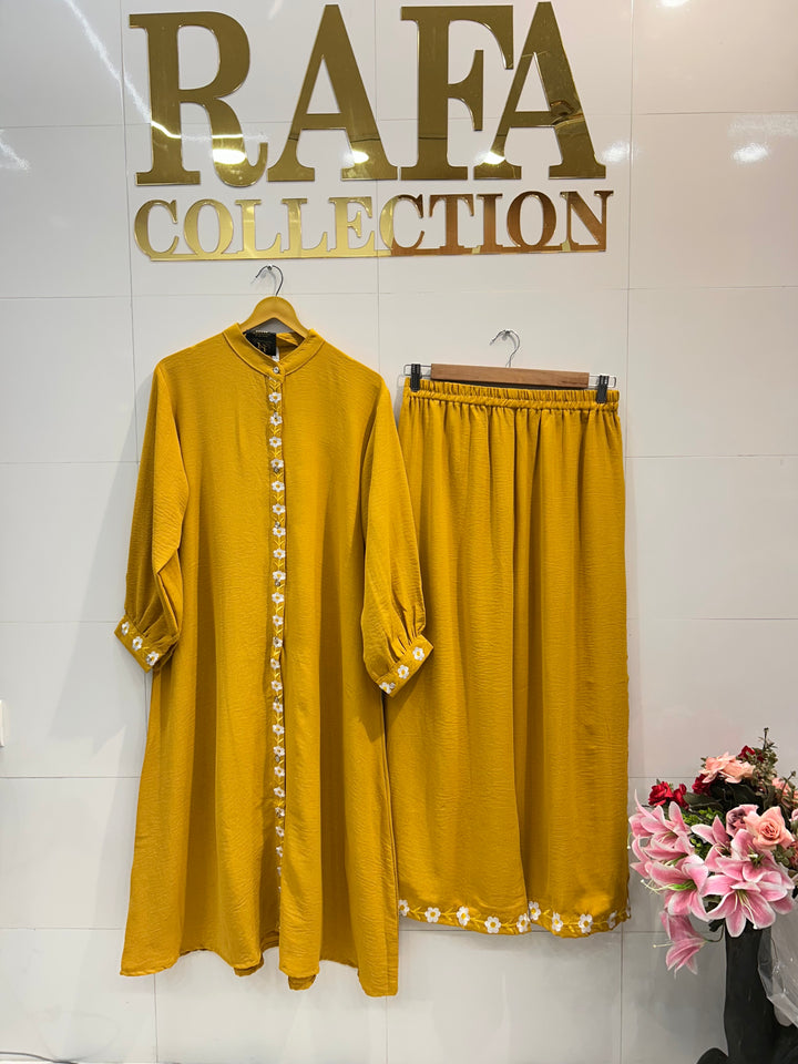 Imported crinkle co-ord sets