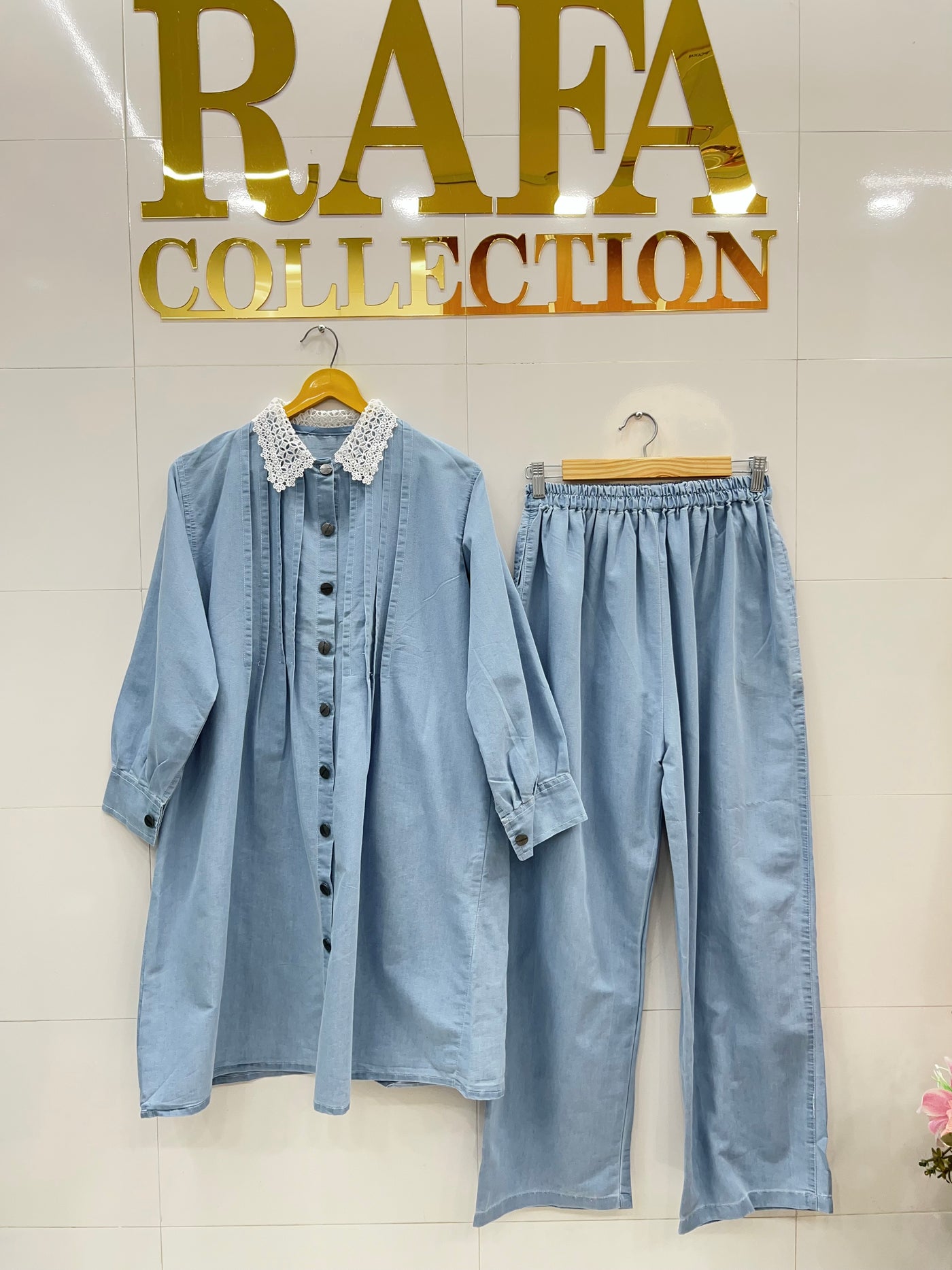 Denim co - ord set’s 2761