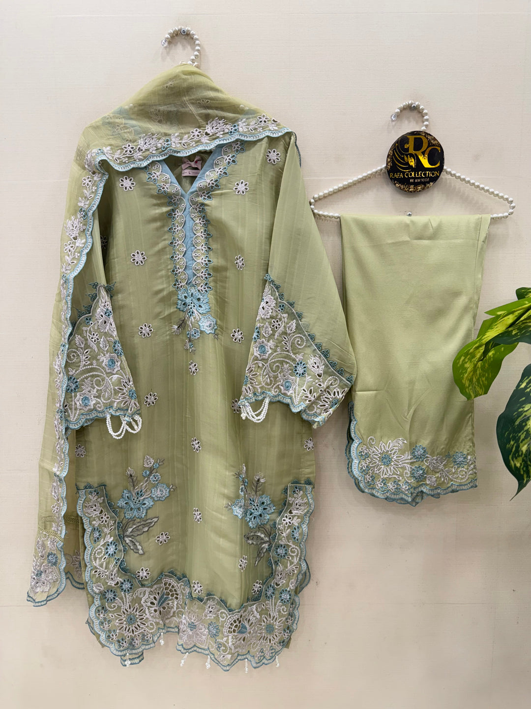 Premium cutwork suits