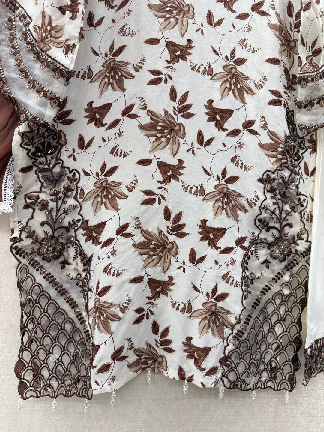 Pakistani cutwork suits