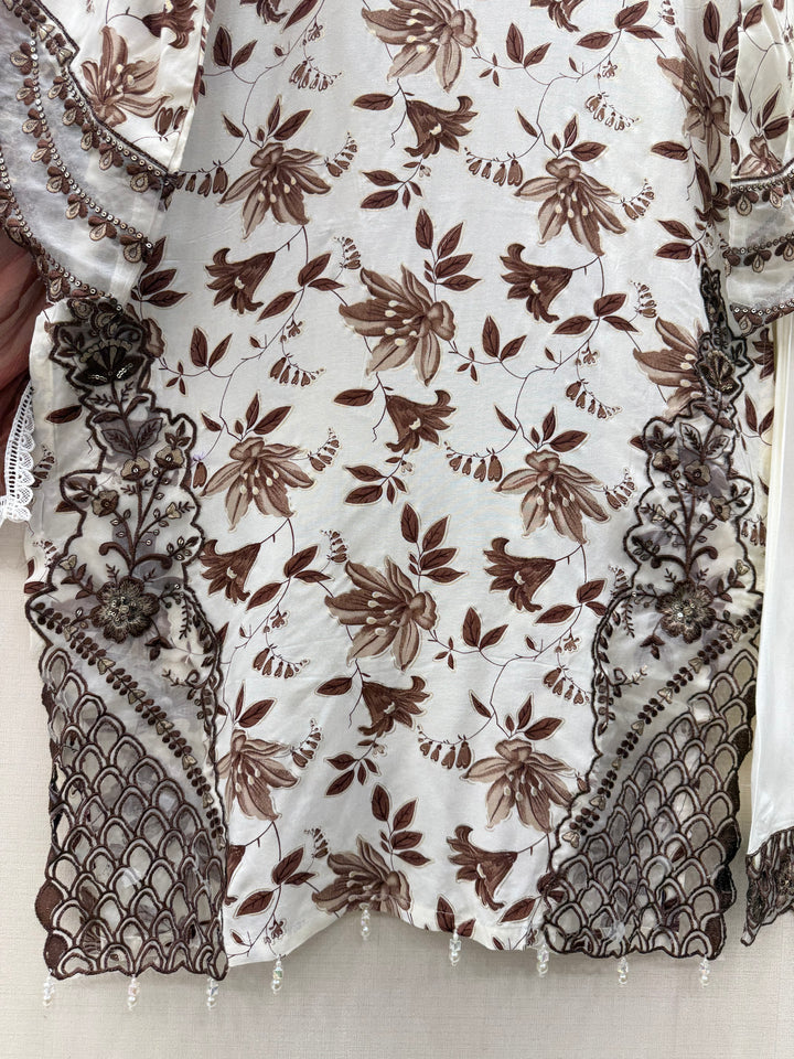 Pakistani cutwork suits