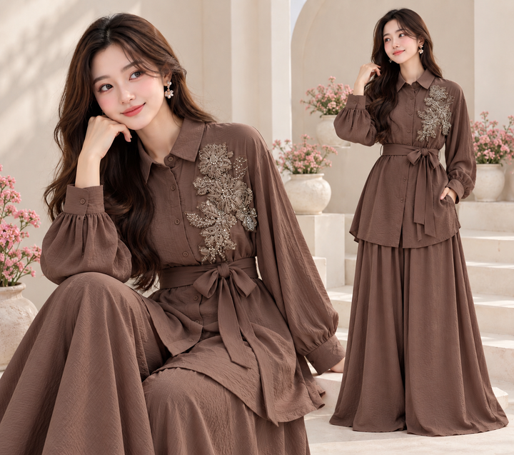 Imported korean skirt Co-ord Sets