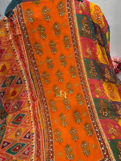 Pure fabric handwork Suit 1750