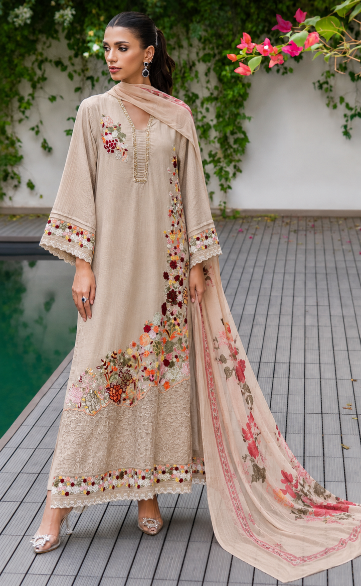 Pakistani formal embroidered suits