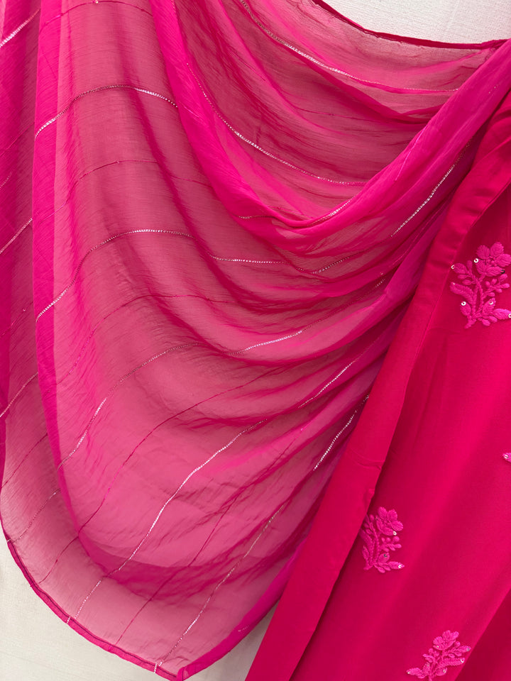 Lucknawi Embroidered Suits