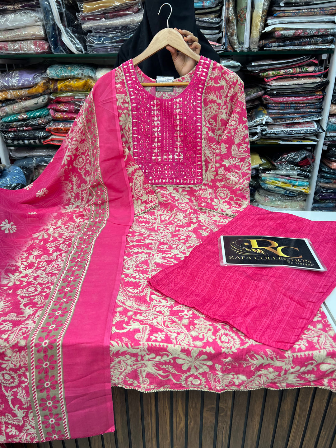 Semi cotton casual suits 2401