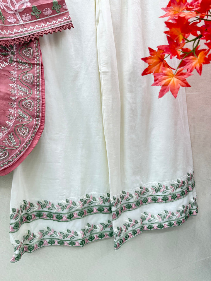 Cotton Embroidered Suits