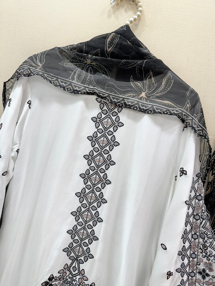 Embroidered Farshi Salwar Suits