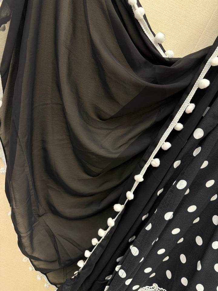 Polka dot farshi salwar suits