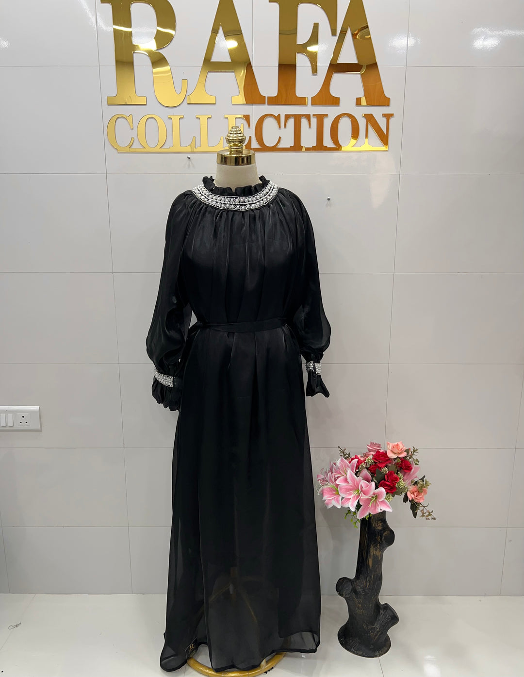 Shimmer organza gowns 124254