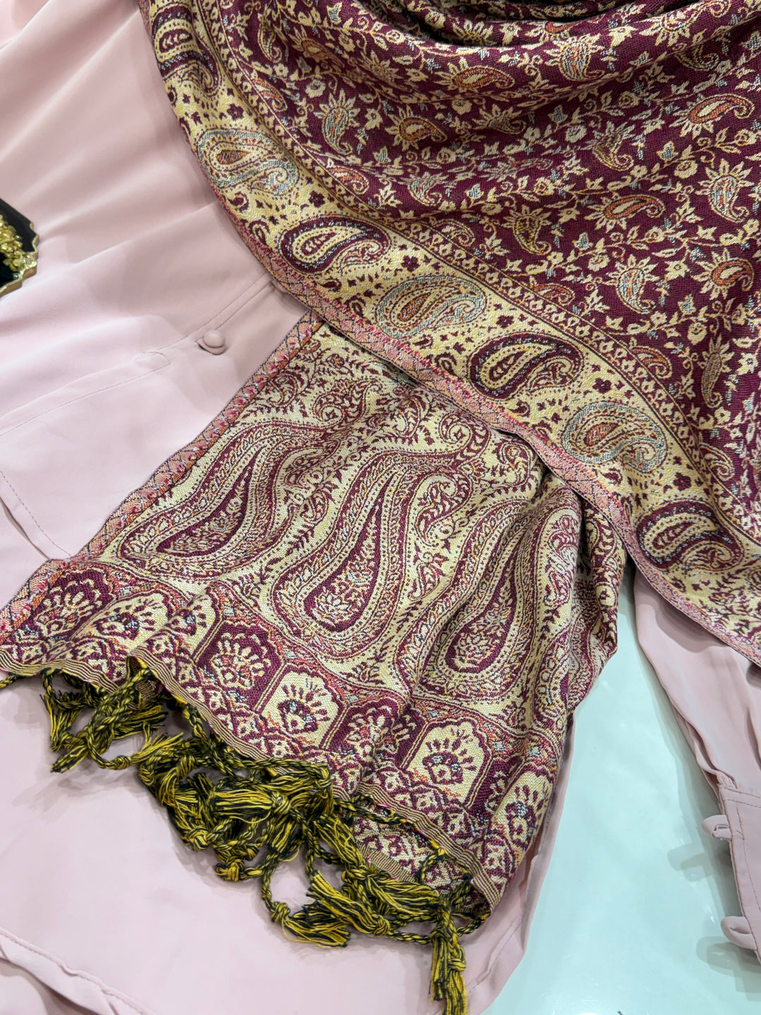 pashmina shawl co-ord sets 3137