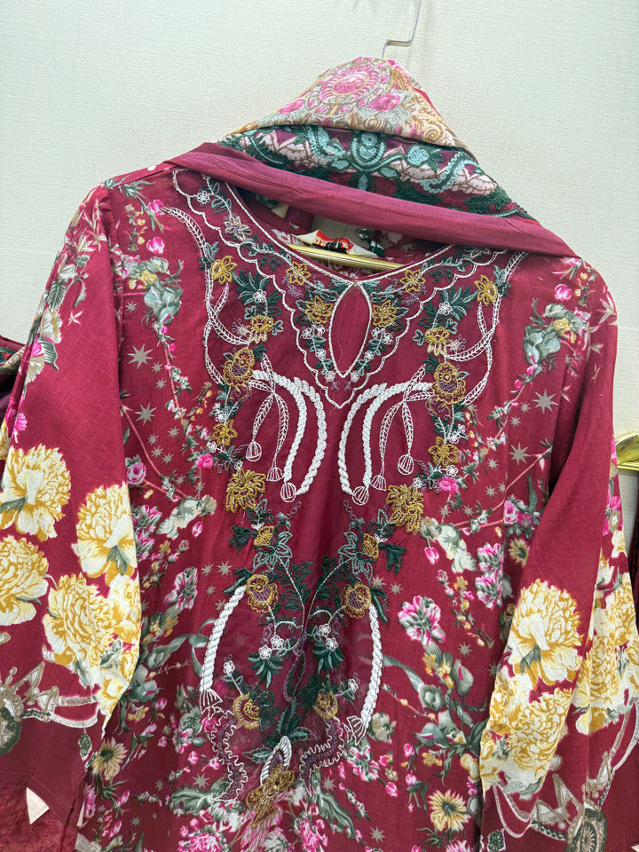 Pakistani patchwork suits