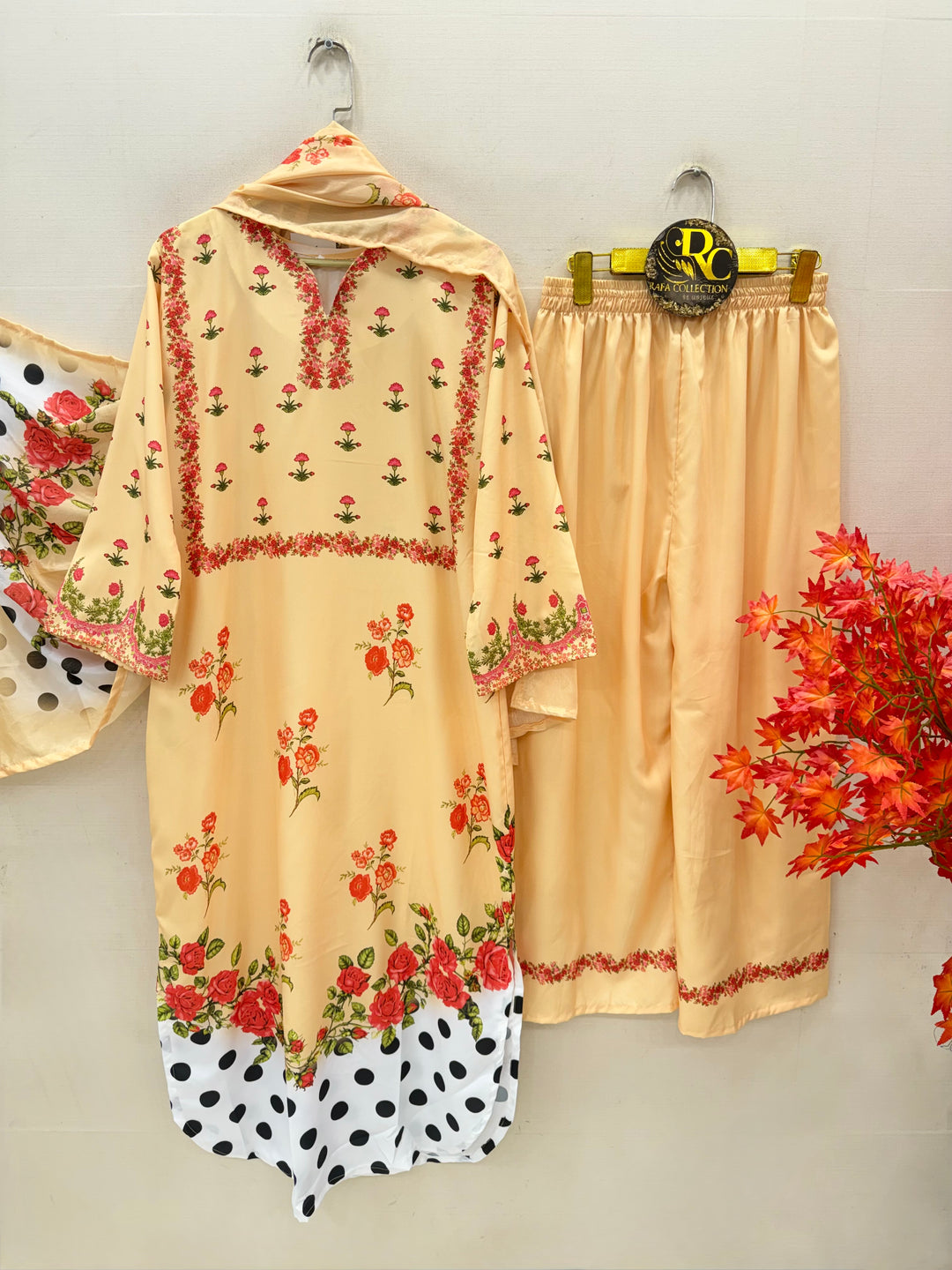 Printed pakistani long kaftans