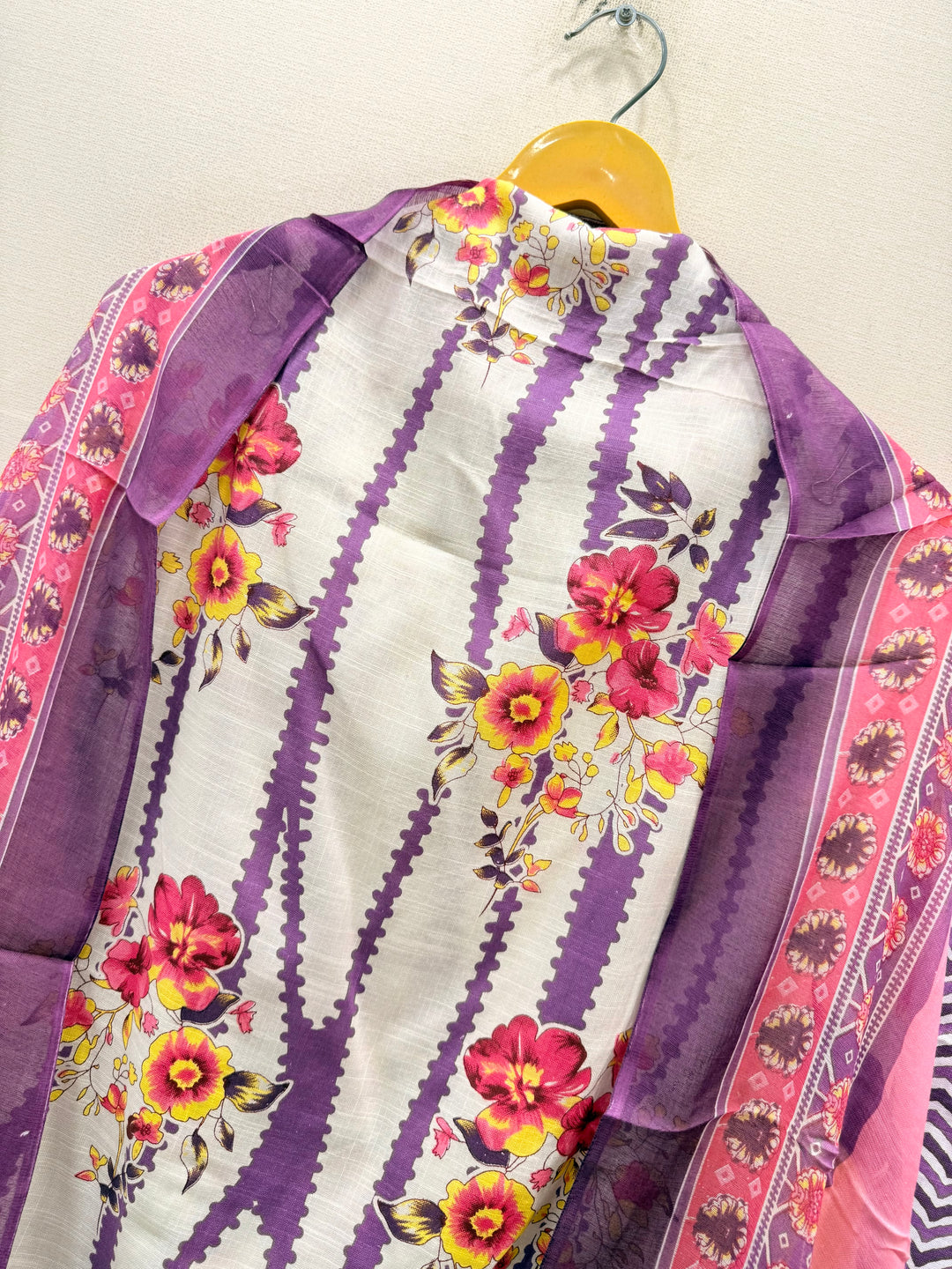 Semi Cotton Unstitched Suits